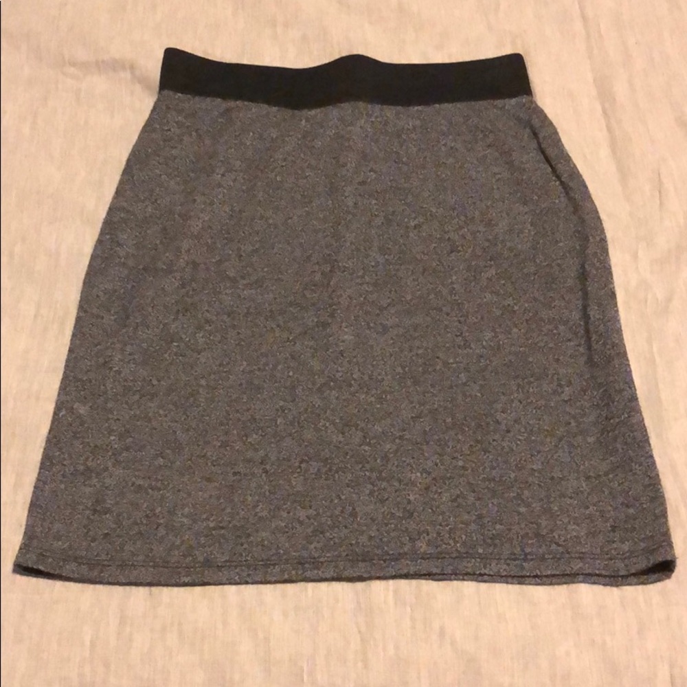 Like new high wasted grey bodycon skirt